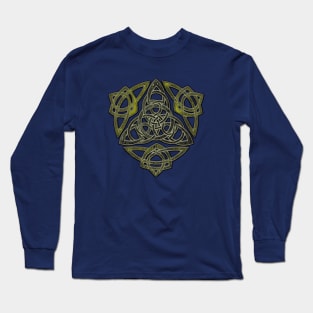 Moon Trinity Knot Long Sleeve T-Shirt